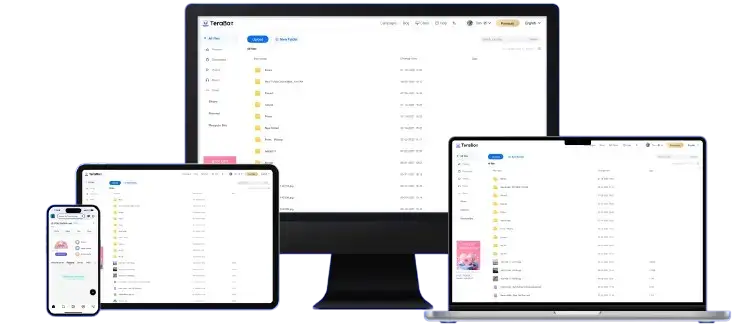 TeraBox-Interface-across-all-devices