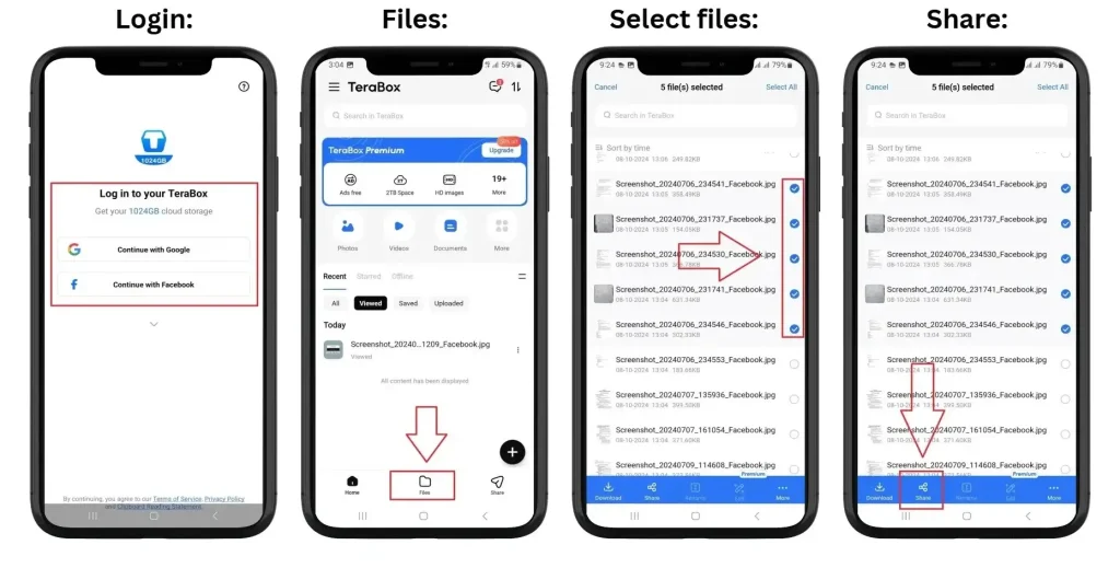 steps-to-share-files-with-terabox